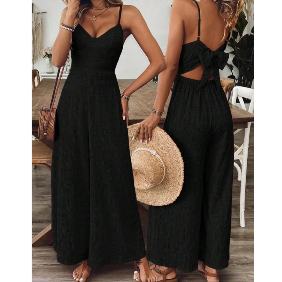 MADELINE™ - Casual Everyday Chic Fitted Jumpsuit