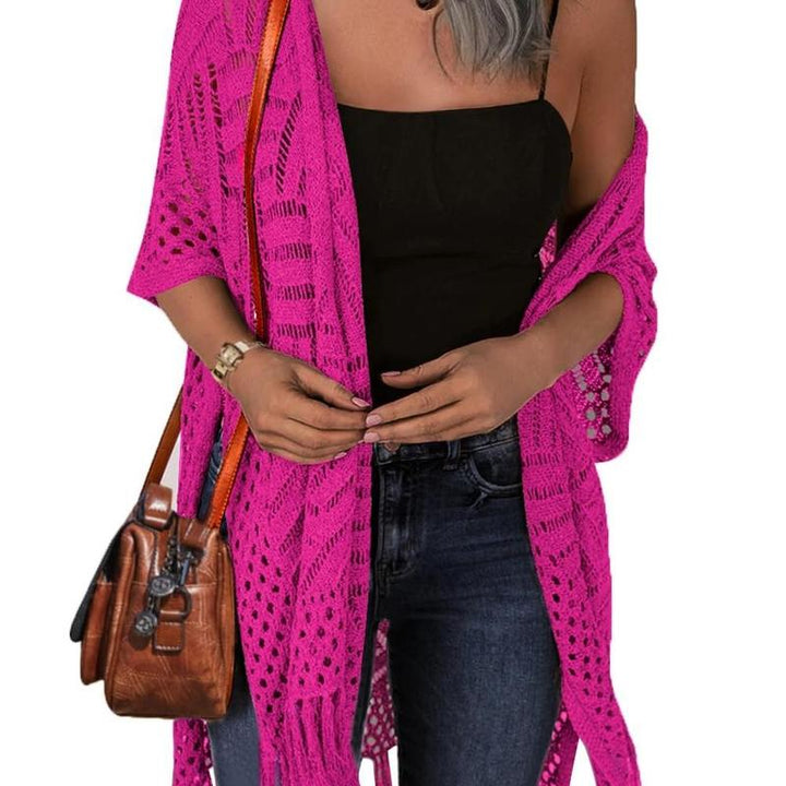 ZARELLA™ – Comfy Summer Hollow Tassel Outwear