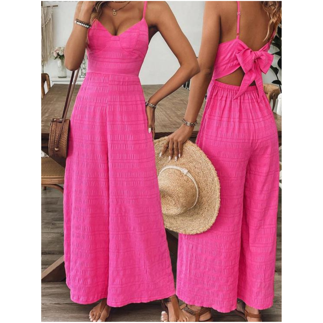 MADELINE™ - Casual Everyday Chic Fitted Jumpsuit