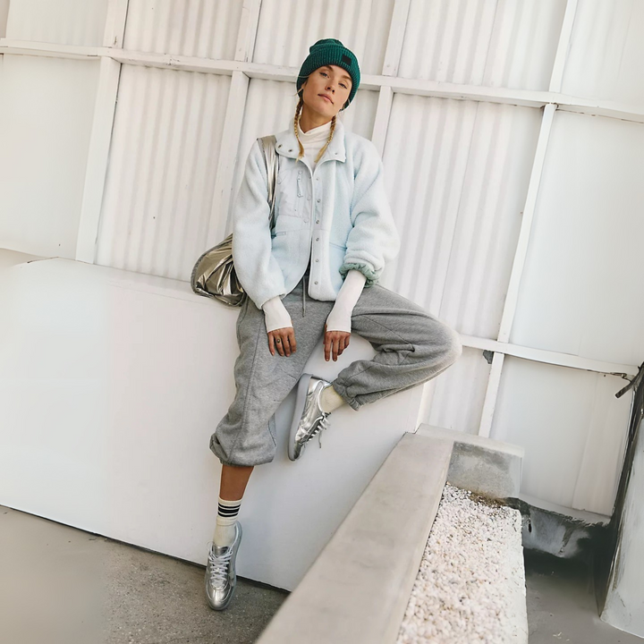 MANCY™ - Casual Button Down Cropped Jacket