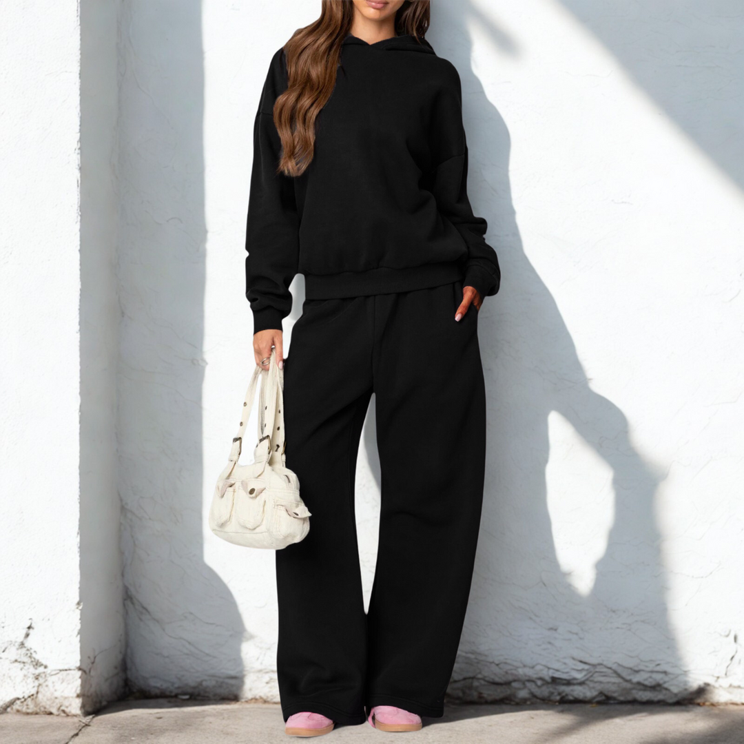TAMINA™ - Casual Oversized Sweatshirt and Wide Leg Pants