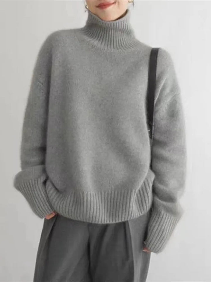 Isabella - High Neck Cashmere