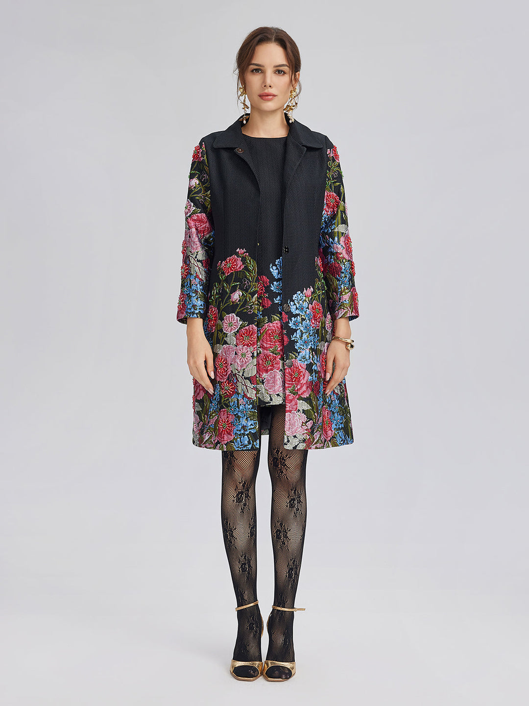Luna - Floral Versatility Jacket