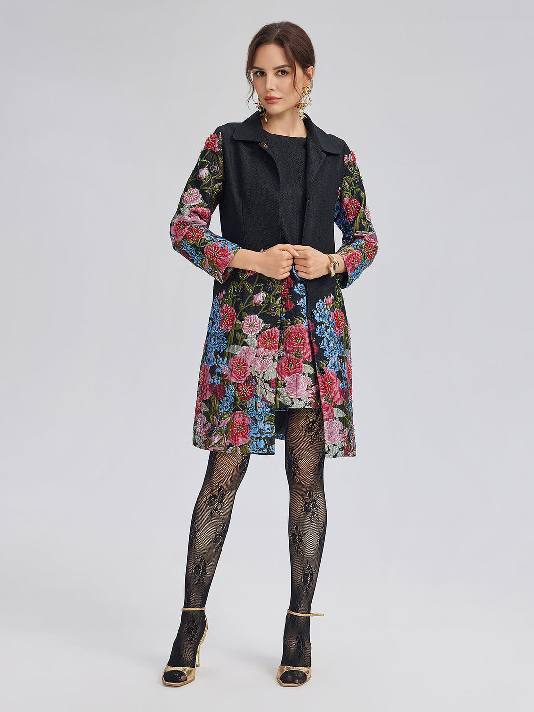 Luna - Floral Versatility Jacket