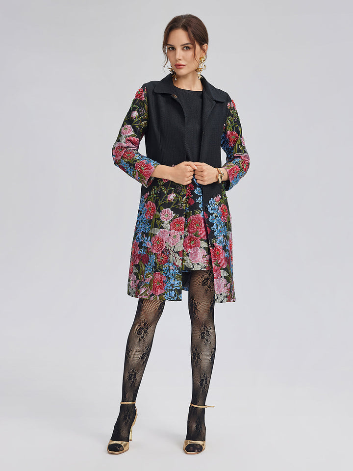 Luna - Floral Versatility Jacket