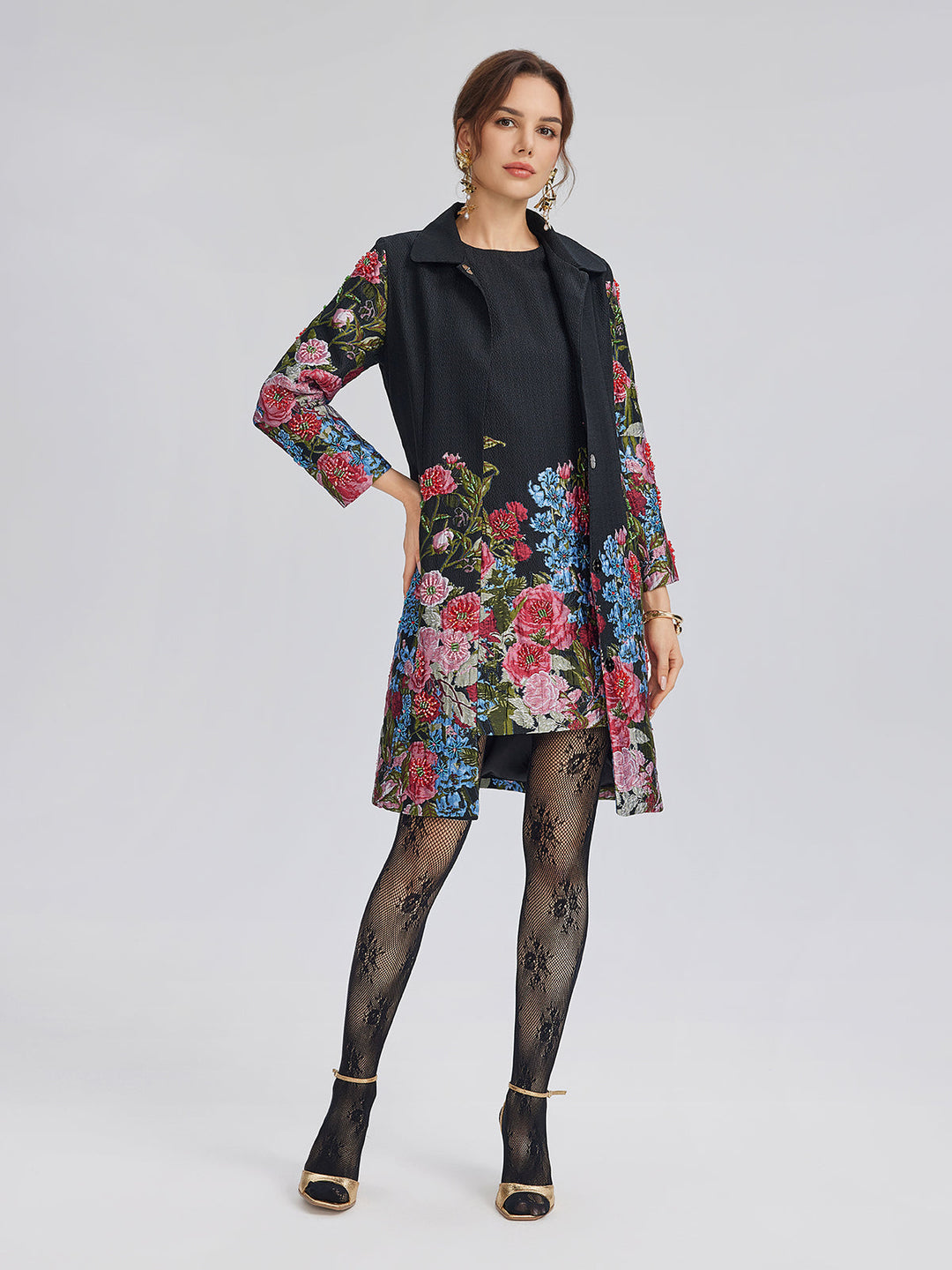 Luna - Floral Versatility Jacket
