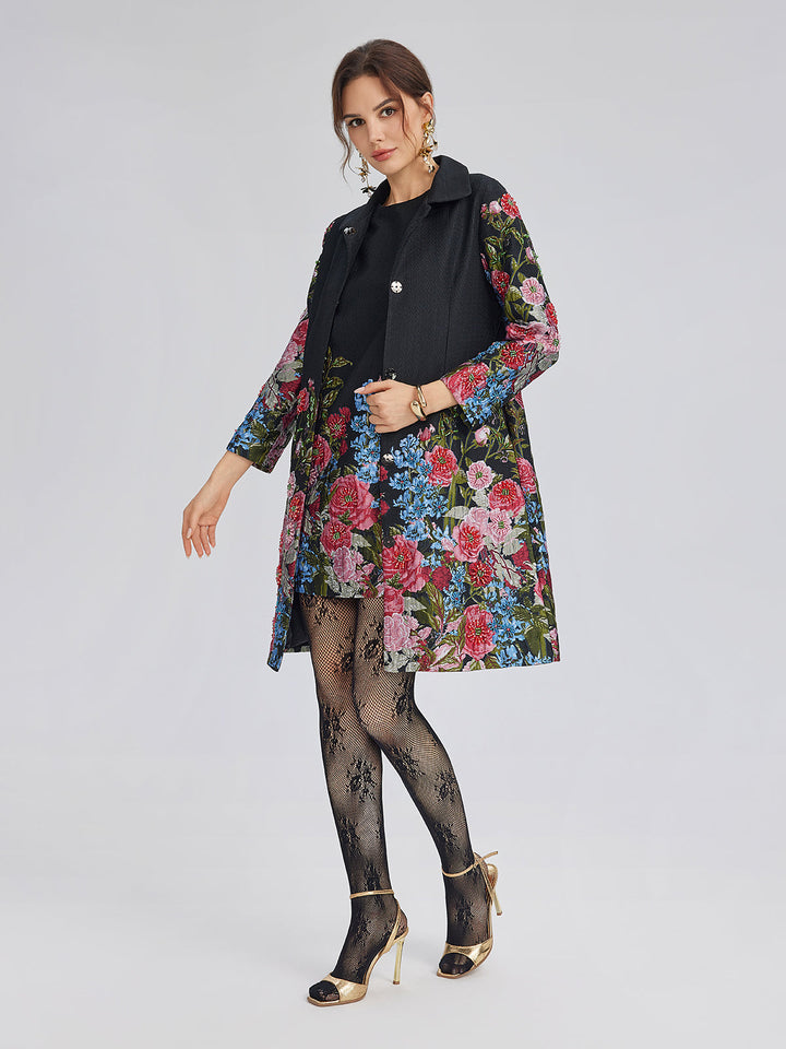 Luna - Floral Versatility Jacket