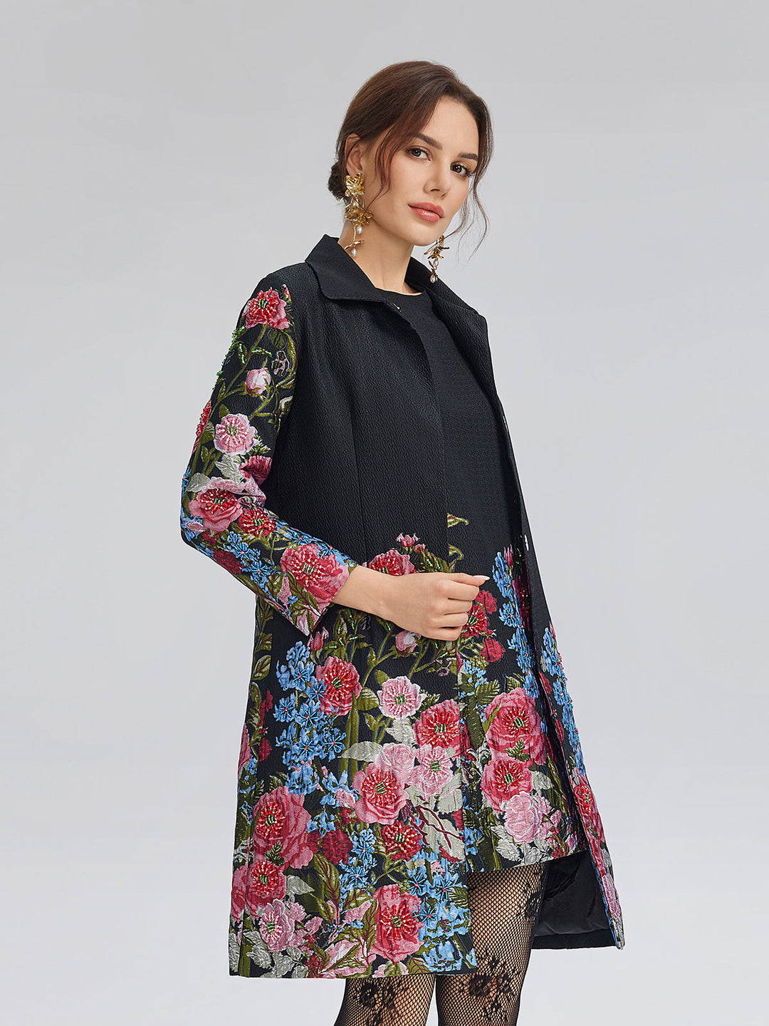 Luna - Floral Versatility Jacket