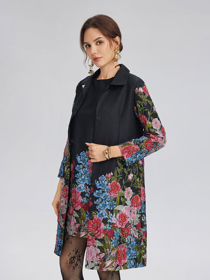 Luna - Floral Versatility Jacket