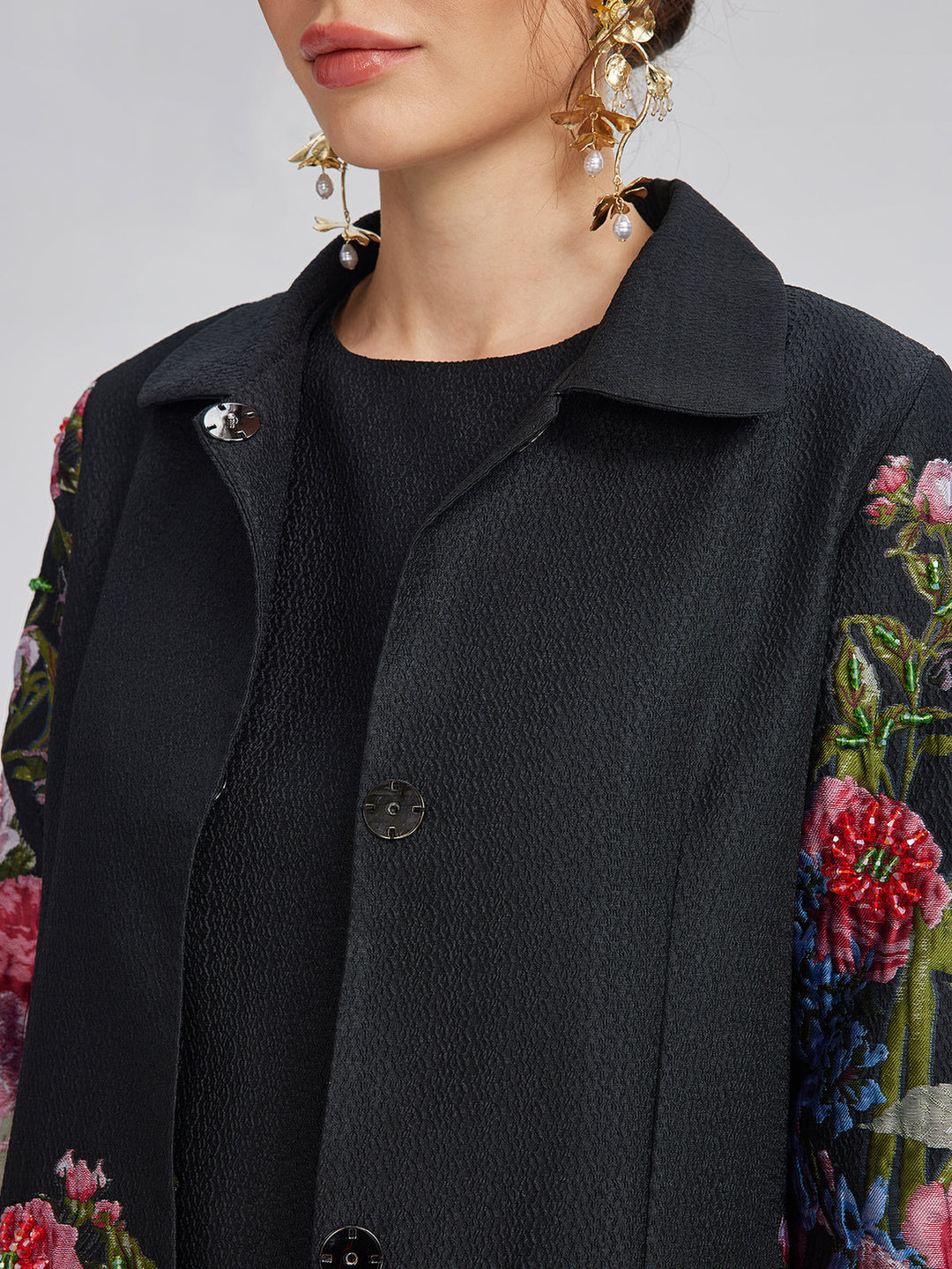 Luna - Floral Versatility Jacket