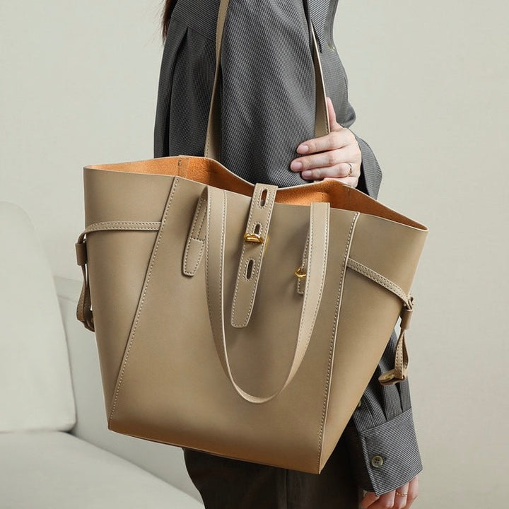 Elodie Lock Buckle Tote Bag