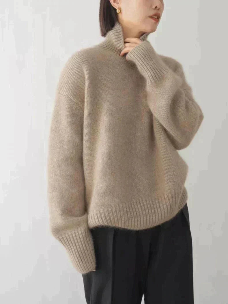 Isabella - High Neck Cashmere