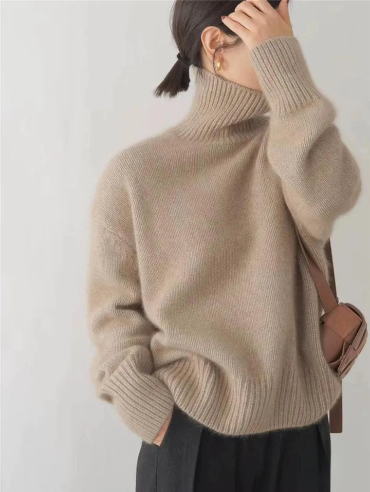 Isabella - High Neck Cashmere