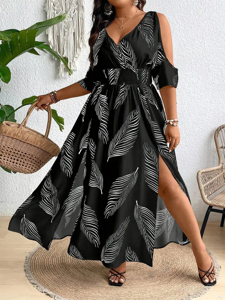 SIZAINE™ – Comfy Plus Size Casual Flowy Summer Dress