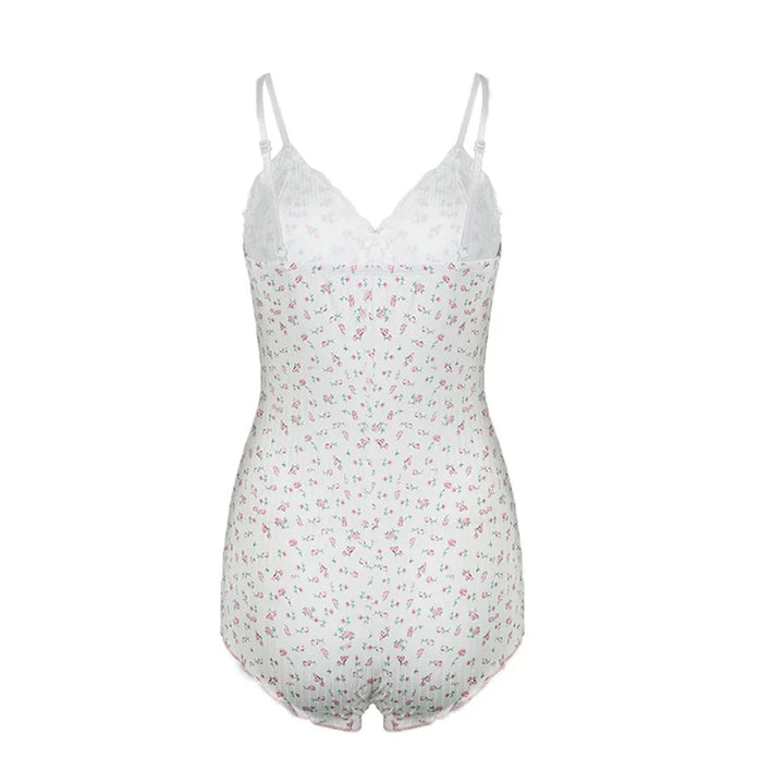 JOY™ – Dreamy Floral Sleeveless Bodysuit