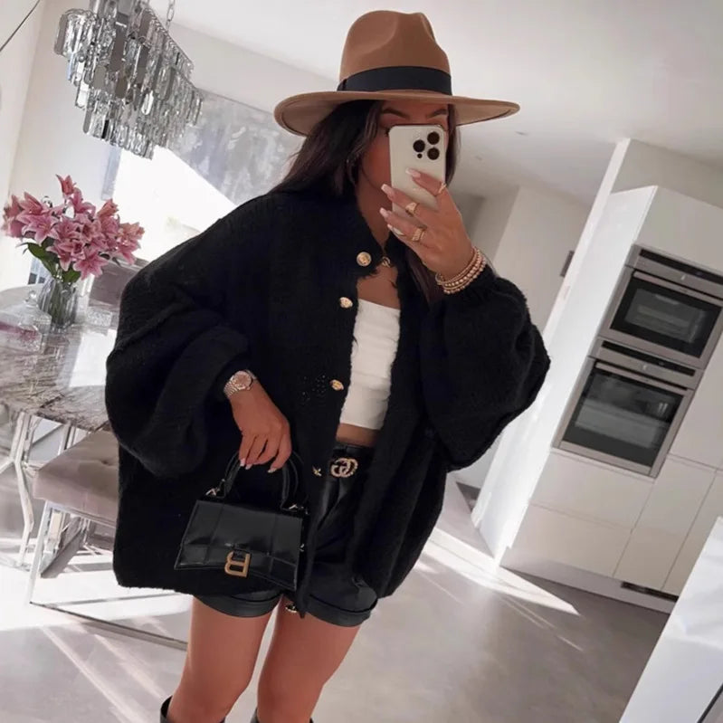 AURA™ | Quiet Comfort Oversized Knit Cardigan