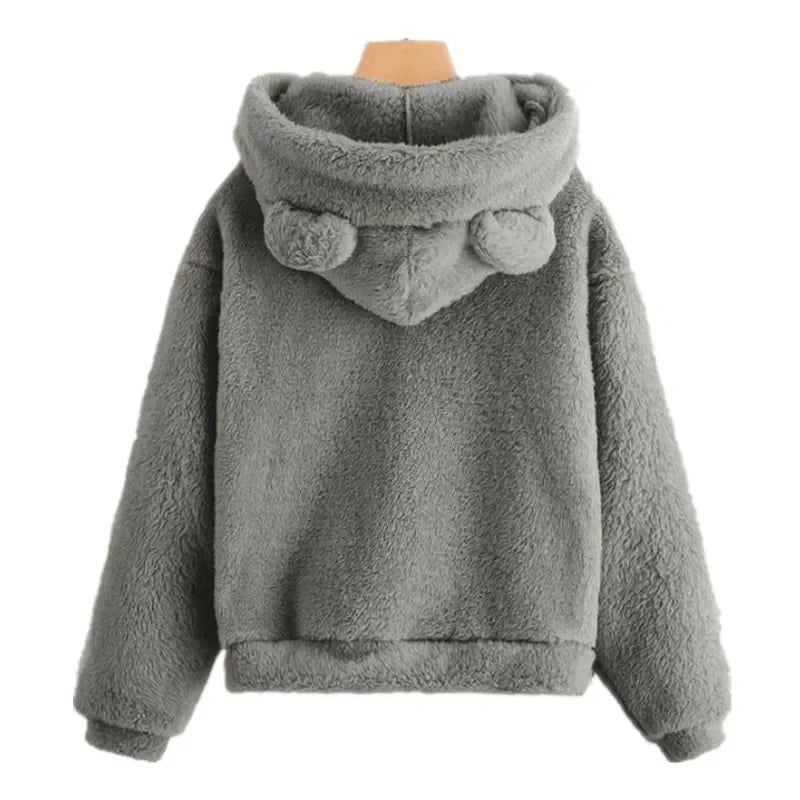 Ellie - Fluffy Teddybear Sweater