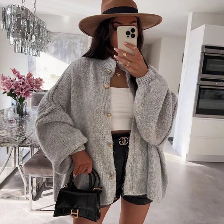 AURA™ | Quiet Comfort Oversized Knit Cardigan