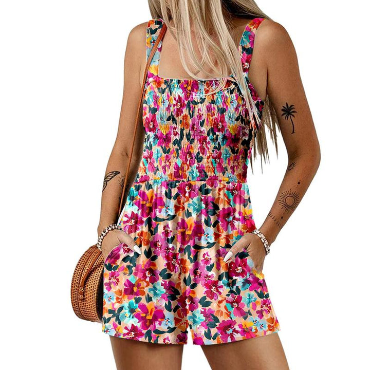 EMILINE™ – Lightweight Summer Sleeveless Pocket Romper
