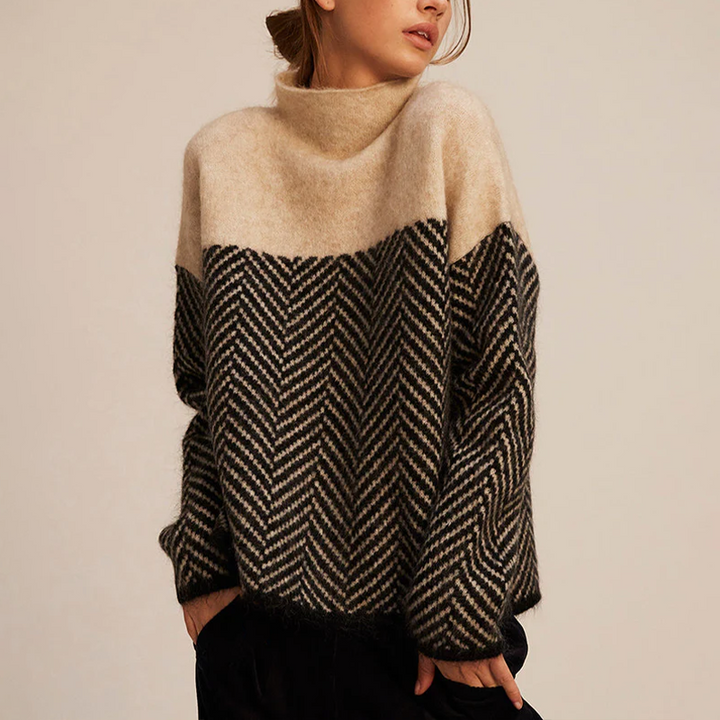 Gia - Luxury Cashmere Roll Neck Jumper