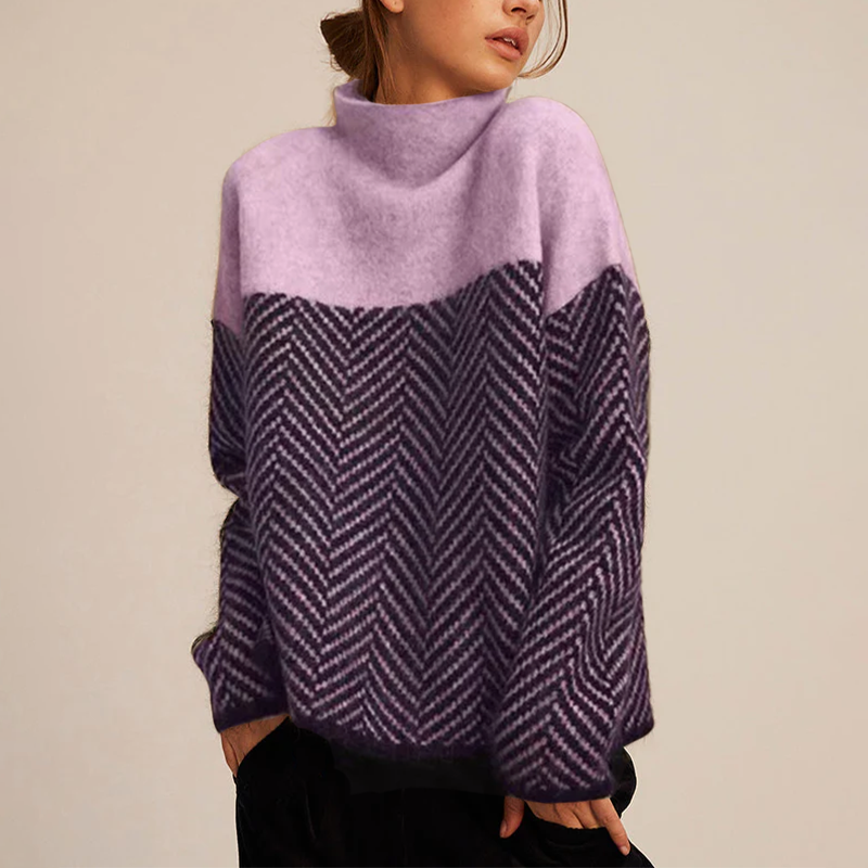Gia - Luxury Cashmere Roll Neck Jumper